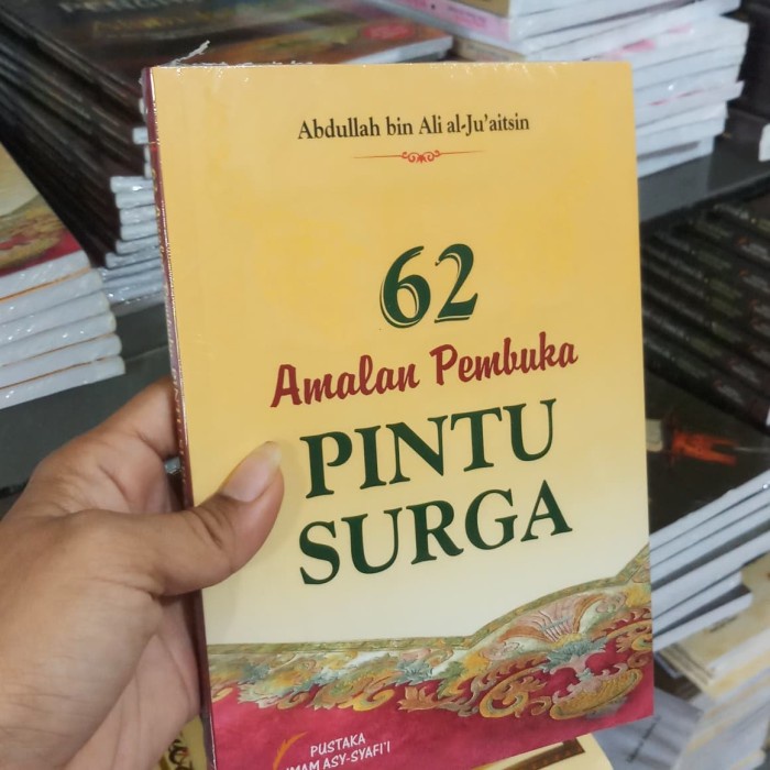 62 AMALAN PEMBUKA PINTU SURGA buku original