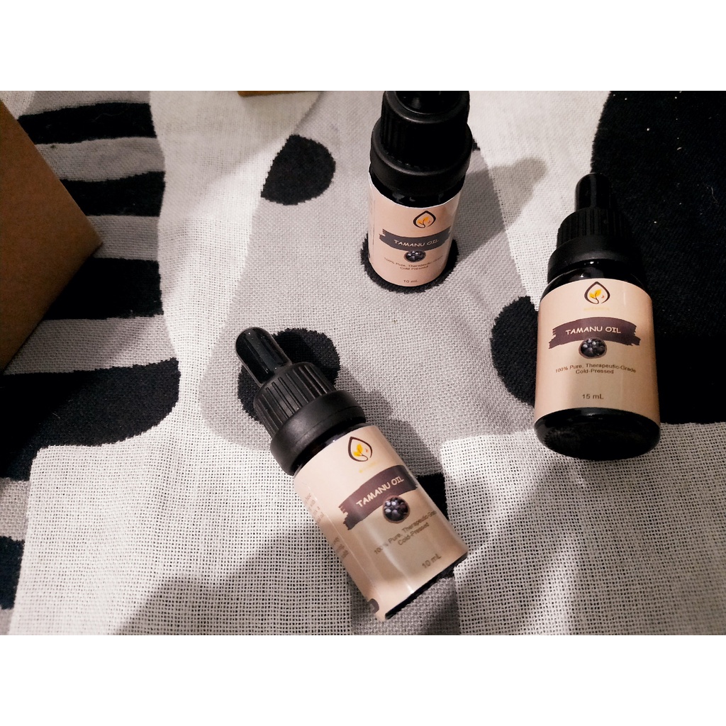 Botanica Tamanu Oil/Minyak Biji Nyamplung Pure 100% Original untuk Oil Bopeng/Jerawat 10 mL/15 mL/50