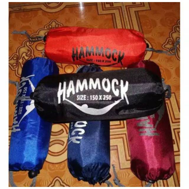 Hammock 250 x 150 cm  Ayunan Gantung Dewasa Besar - hamock - hammock - hamok - hammok - hammok - hamuk