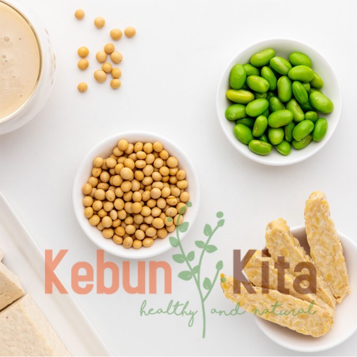 

504Omekho Kacang Kedelai Organik 1Kg Jy60Jhh