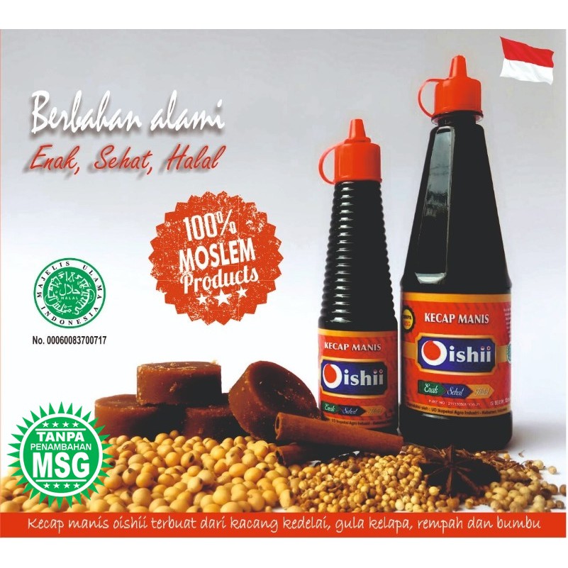 Kecap Hitam Manis Oishii