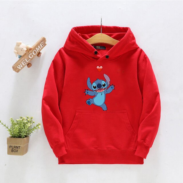 Hoodie anak LoveStich hoodie anak lucu M-XL