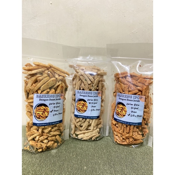 

basreng ipop dengan daun jeruk