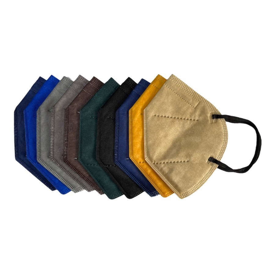 MASKER KN95 MASKER KN 95 WARNA WARNI ISI 20PCS PERWARNA CAMPUR