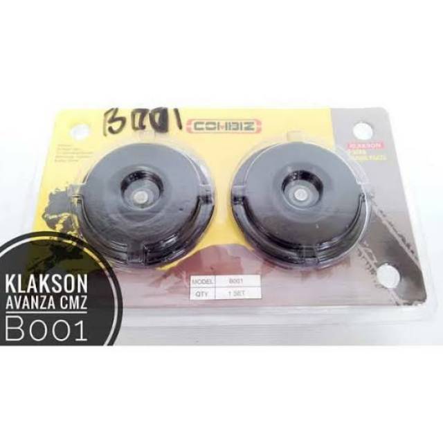 KLAKSON AVANZA CMZ MODEL DENSO UNTUK MOTOR DAN MOBIL 12 VOLT ISI 2 PCS