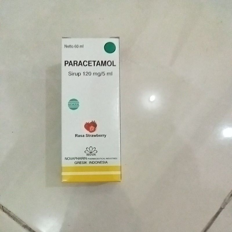 Paracetamol sirup 120 mg/5 ml