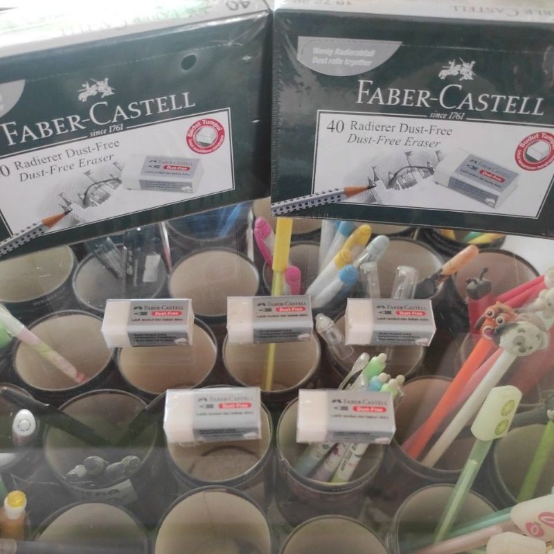 

Setip penghapus FABER CASTELL isi 40pcs