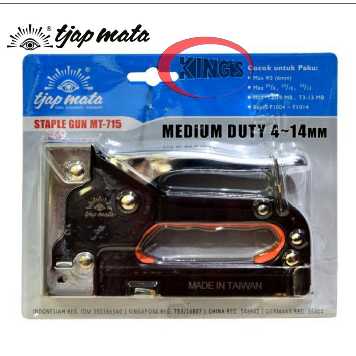 

STAPLES GUN MT-715 TJAP MATA 4-14 MM MEDIUM DUTY