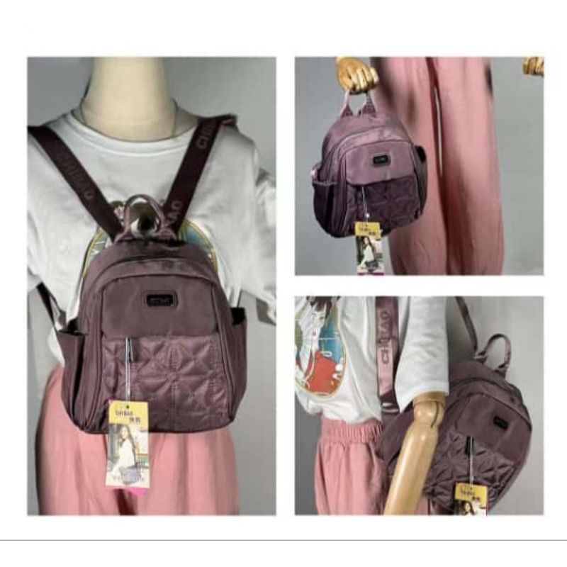 Tas ransel wanita chibao ory import terbaru 00460 kanvas