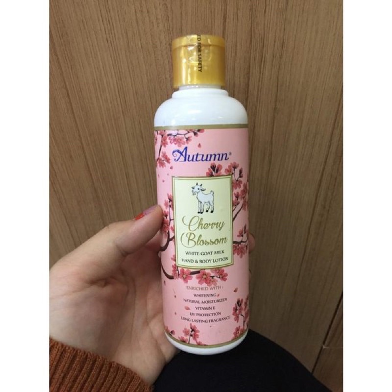 PROMO AUTUMN HAND &amp; BODY LOTION CHERRY BLOSSOM BPOM 250ML