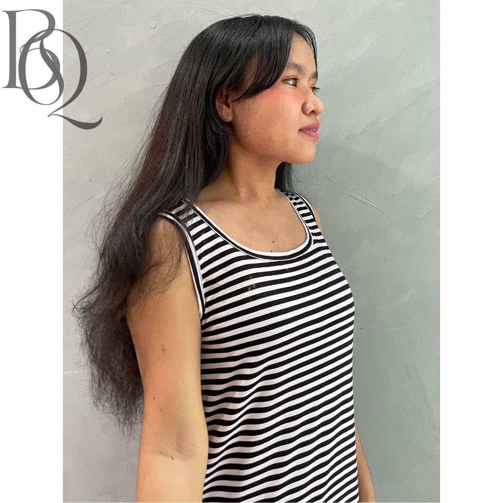 INNER DRES MAXI SALUR / LONG DRESS WANITA KOREAN / DRESS TANPA LENGAN WANITA PREMIUM