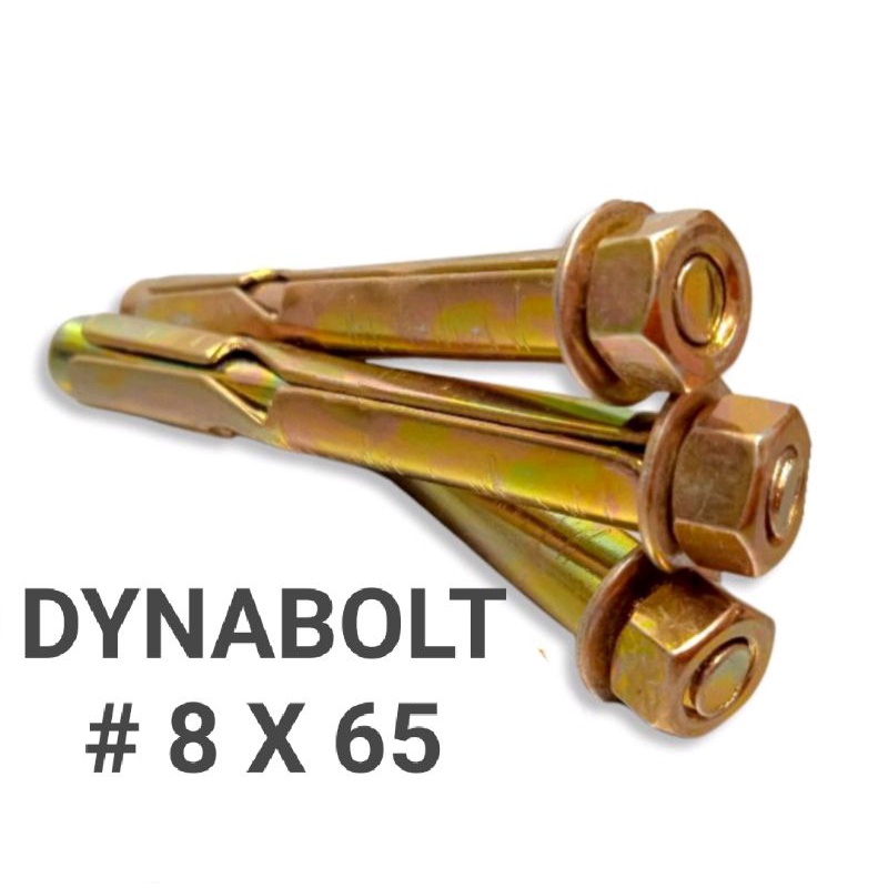 DYNABOLT 8 x 65 DYNABOL 8 x 65 DINABOLT 8 x 65 DINABOL