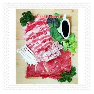 

JAPANESE YAKINIKU SET - Beef 750gr + Sauce 250gr for 3-4 pax