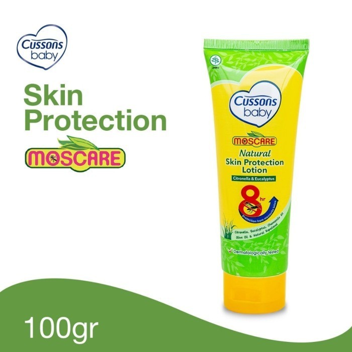 Cussons Baby Rash Cream 50g / Moscare Natural Skin Protection Lotion Anti Nyamuk 100 g