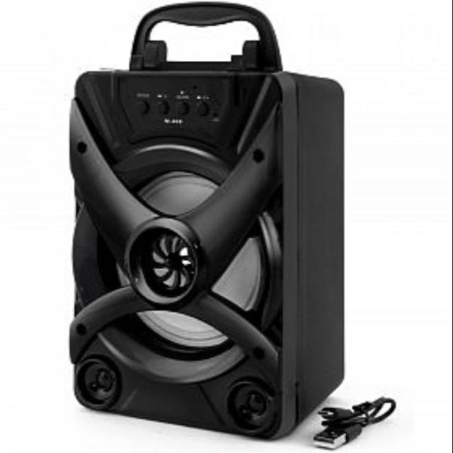 SPEAKER BLUETOOTH M-408 LED Disco + Standing Quality Bass Suara Mantap