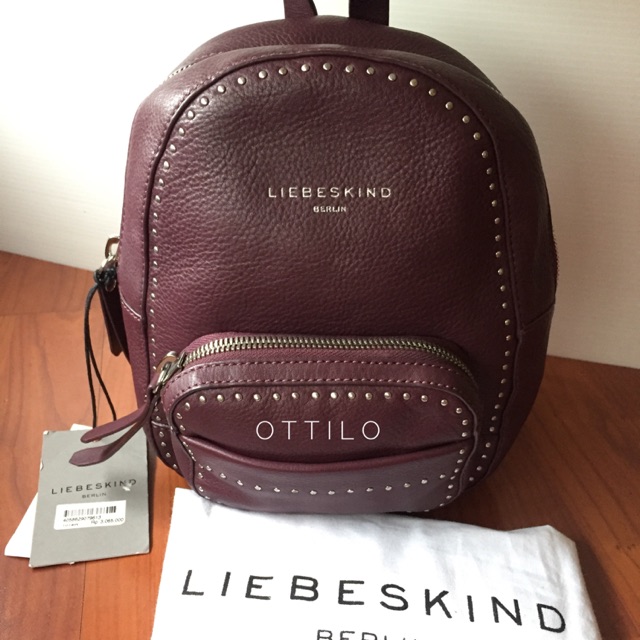 liebeskind stud love backpack size S