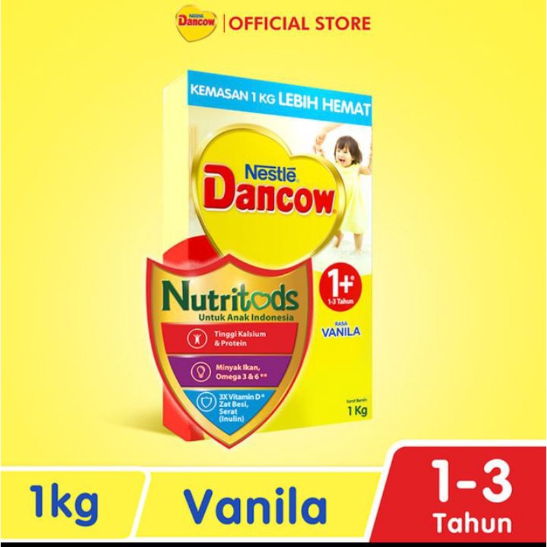 DANCOW NUTRITODS 1+VANILA 1KG