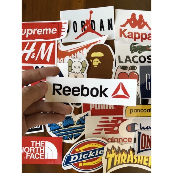 stiker sticker pack branded hype beast skin laptop hp case helm tumblr dll