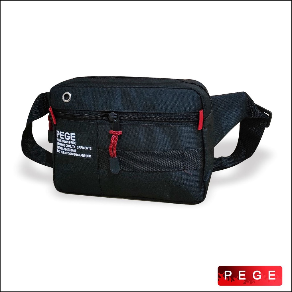 Tas Selempang Pria Unisex Crossbody Sling Bag Slempang PEGE Model Terbaru - PG 8913