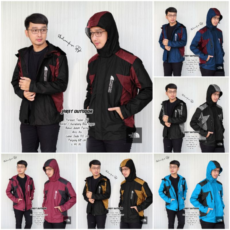 JAKET OUTDOOR THE NORTH FACE / JAKET COWOK / JAKET KEREN