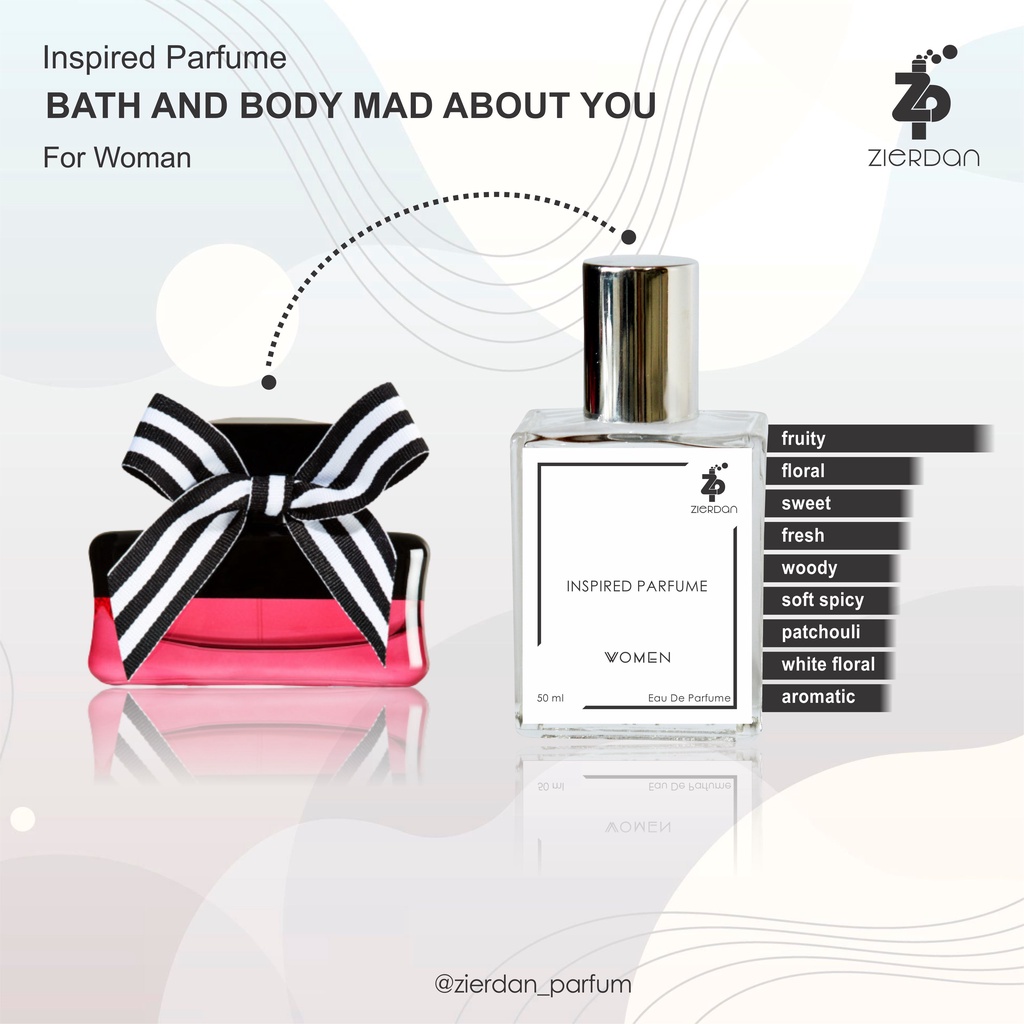 Zierdan Inspired Parfum Bath And Body Works Mad About You Parfume Farfum Minyak Wangi Wanita Cewek