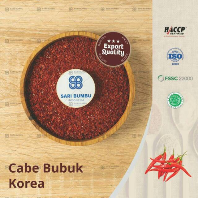 

Cabe Bubuk Kasar Korea / Gochugaru Granule