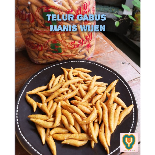 

Telur Gabus Manis Wijen 200 gram