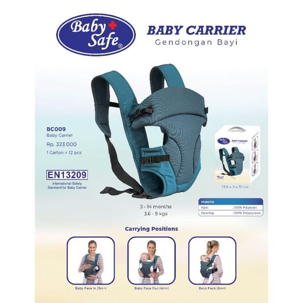 Baby Safe Baby Carrier (BC009) - Gendongan Bayi