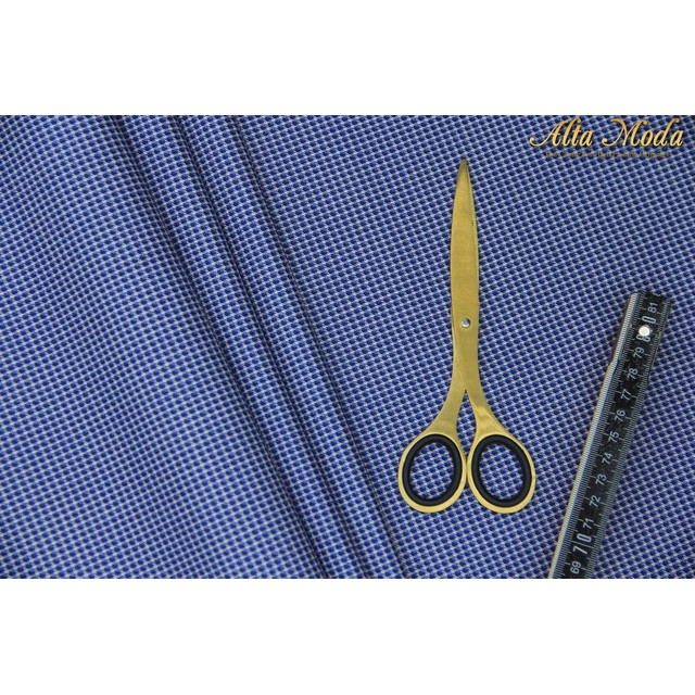 

Alta Moda Jacketing Fratelli Tallia Di Delfino Checquered Blue (1M)