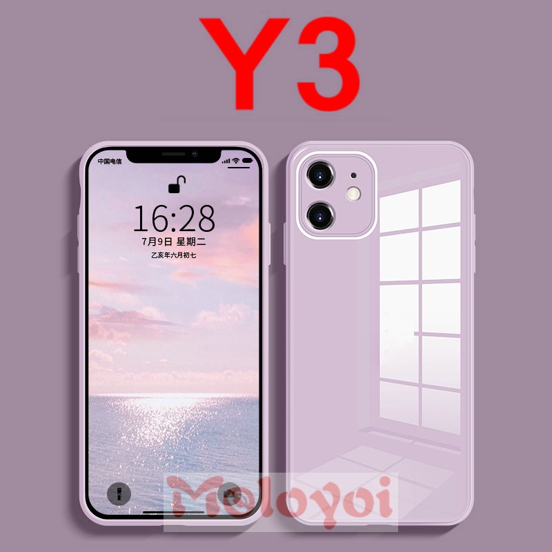 Case Tempered Glass Pelindung Lensa Untuk Iphone 11 12 Pro Max 7 8 6 6s Plus Xs Max X Xr Se 2020