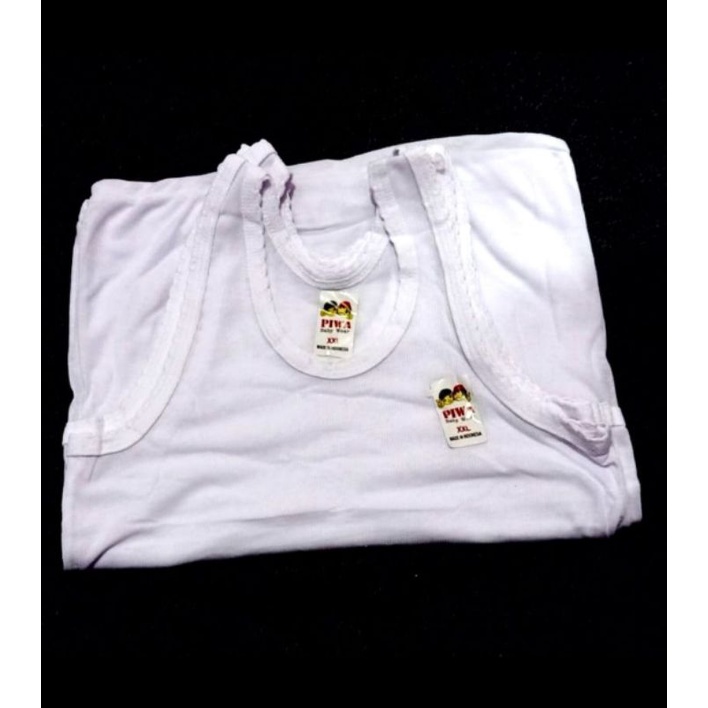 Paket Isi 12 Pcs Singlet Anak /LUSINAN/| Kaos Dalam Anak SNI Daishin