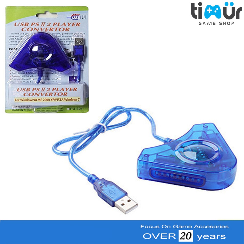 Converter Stik Stick Ps2 Ke Ps3 Pc Double Shopee Indonesia