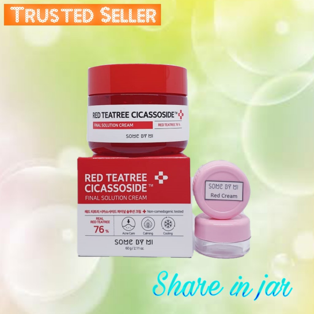 Share SOMEBYMI Red Teatree Cicassoside Cream / Some By Mi Cream / Red Teatree Cream