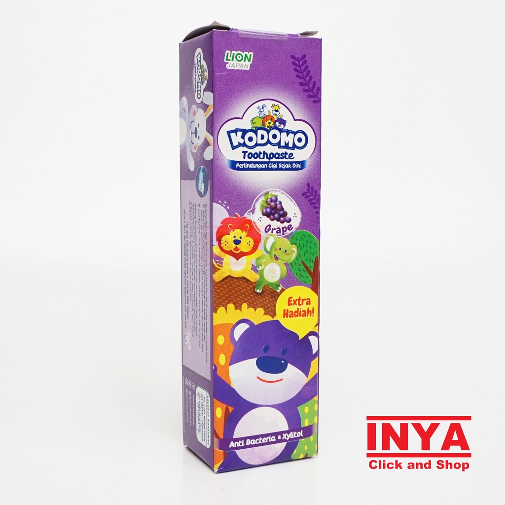 KODOMO TOOTHPASTE GRAPE 45gr - Pasta Gigi Anak - Odol