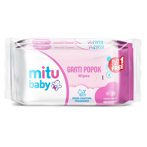 Mitu Baby Wipes 50 Beli 1 Gratis 1/popokcibarusah