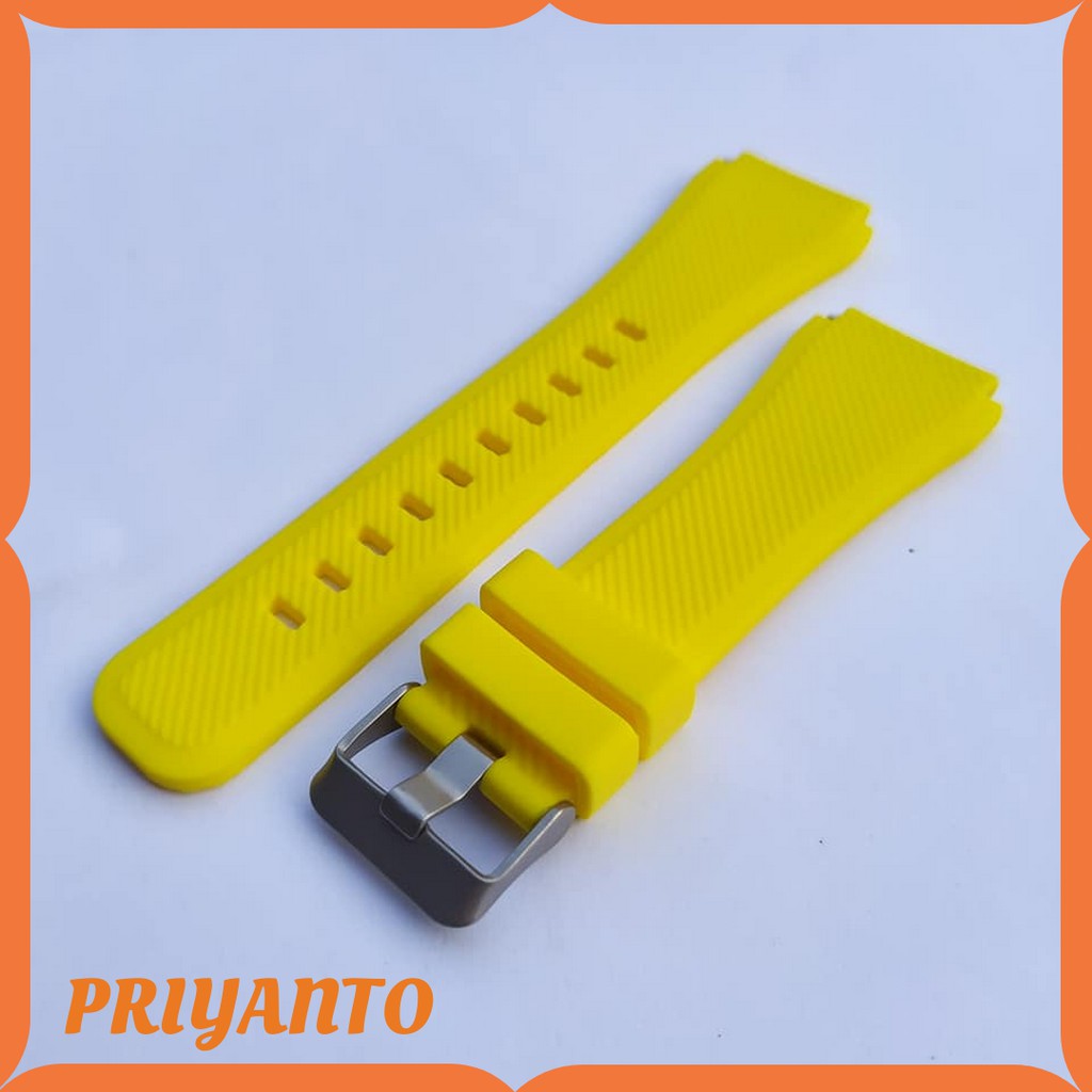 Rubber Strap  Tali Jam Tangan Seiko 22mm Free Pen Quick Release