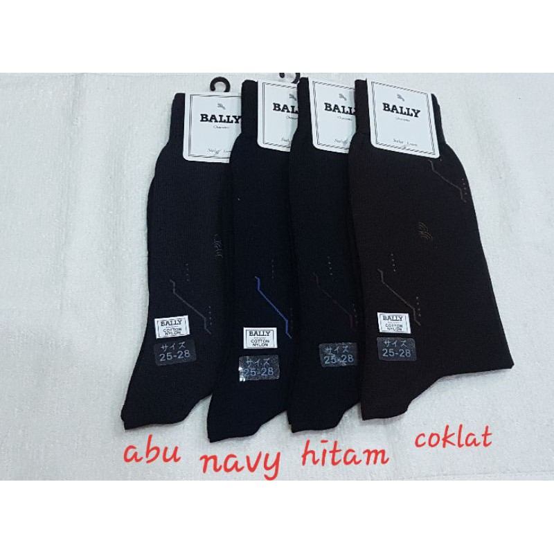 1 pcs kaos kaki merk bally