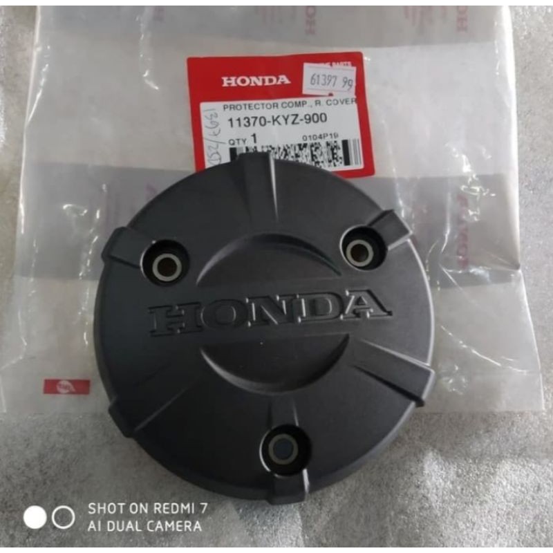 11370-KYZ-900 COVER TUTUP PROTECTOR BAK KOPLING SUPRA X 125 HELM IN