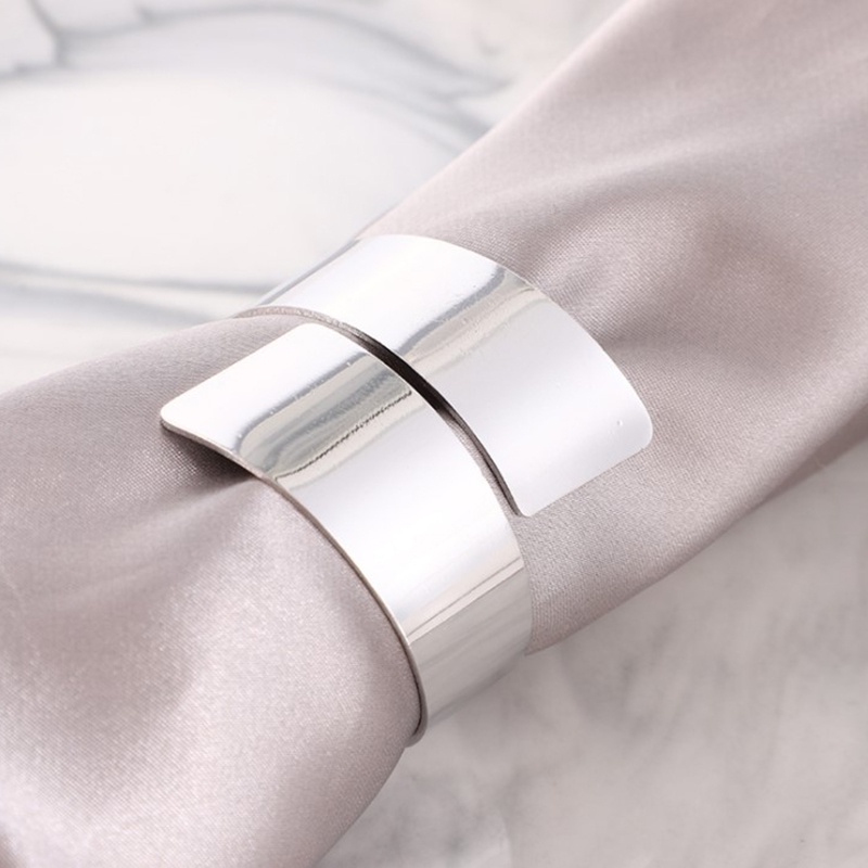 1pc Cincin Gesper Serbet Gaya modern Untuk hotel