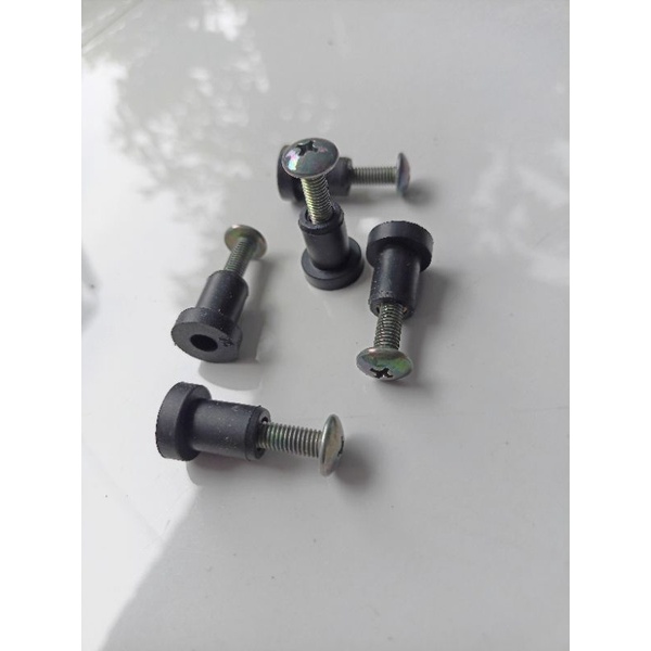 karet visor dan baut visor untuk GSX, NMAX,AEROX,CBR