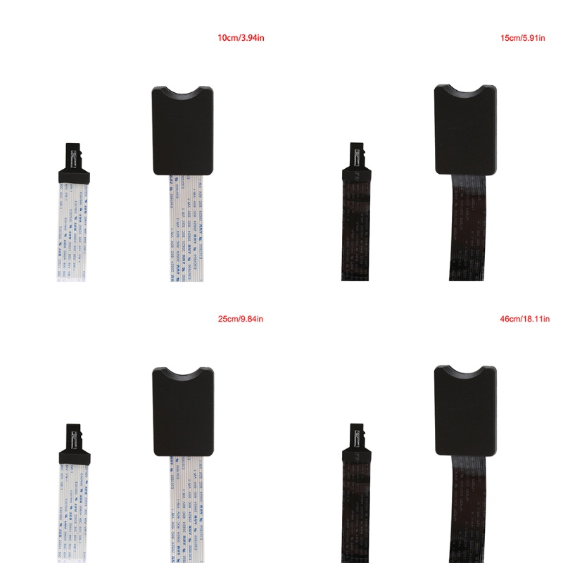 Cre TF Male to Card Female Fleksibel Card Extension Cable Extender Adapter Reader Untuk Ponsel GPS Mobil