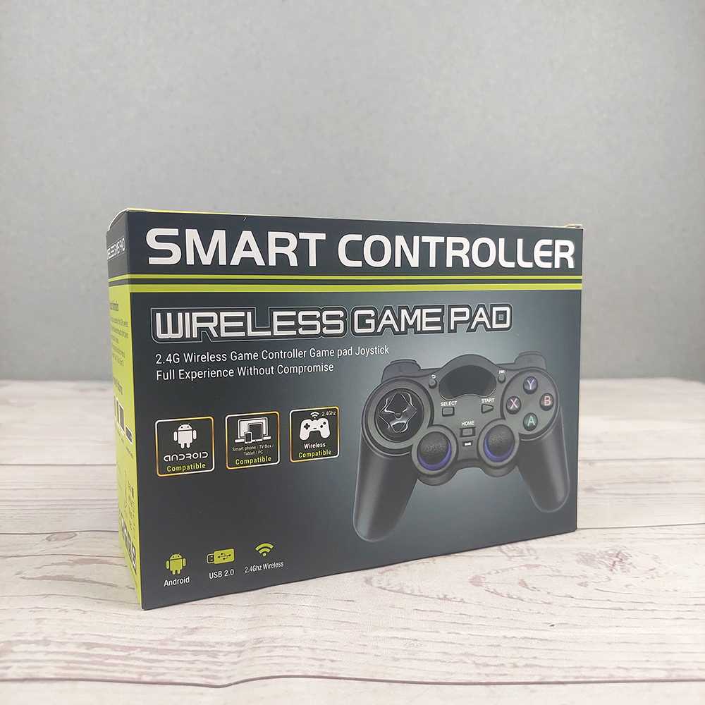 (100% BARANG ORI) Gamepad Wireless 2.4GHz untuk Smart TV Box - TG2-850M