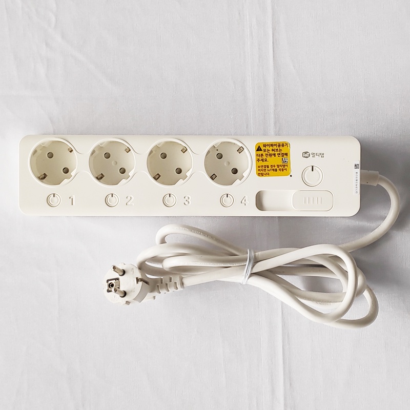 STOP KONTAK 4 LUBANG 2 USB CHARGING IOT MULTI TAP MTTL-W01 SMART MULTISOCKET 5 OUTLET