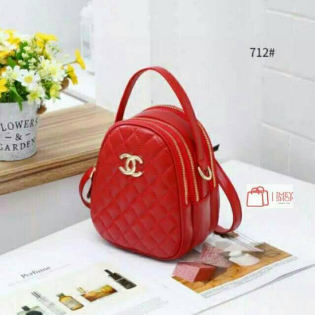 RULLY68 Tas Sling bag cenibell tas selempang wanita 3ruang