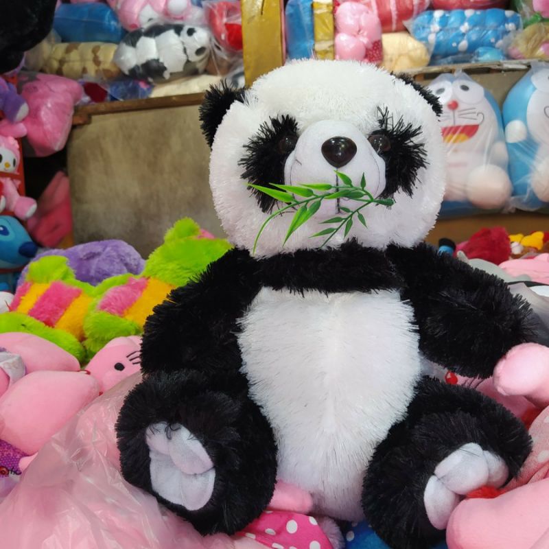 Boneka Panda SNI Size l 40cm Lucuuu