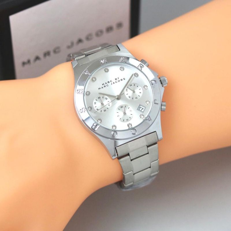 Jam Tangan Marc.J Stainliss Steel Jam Tangan Analog Pria Wanita