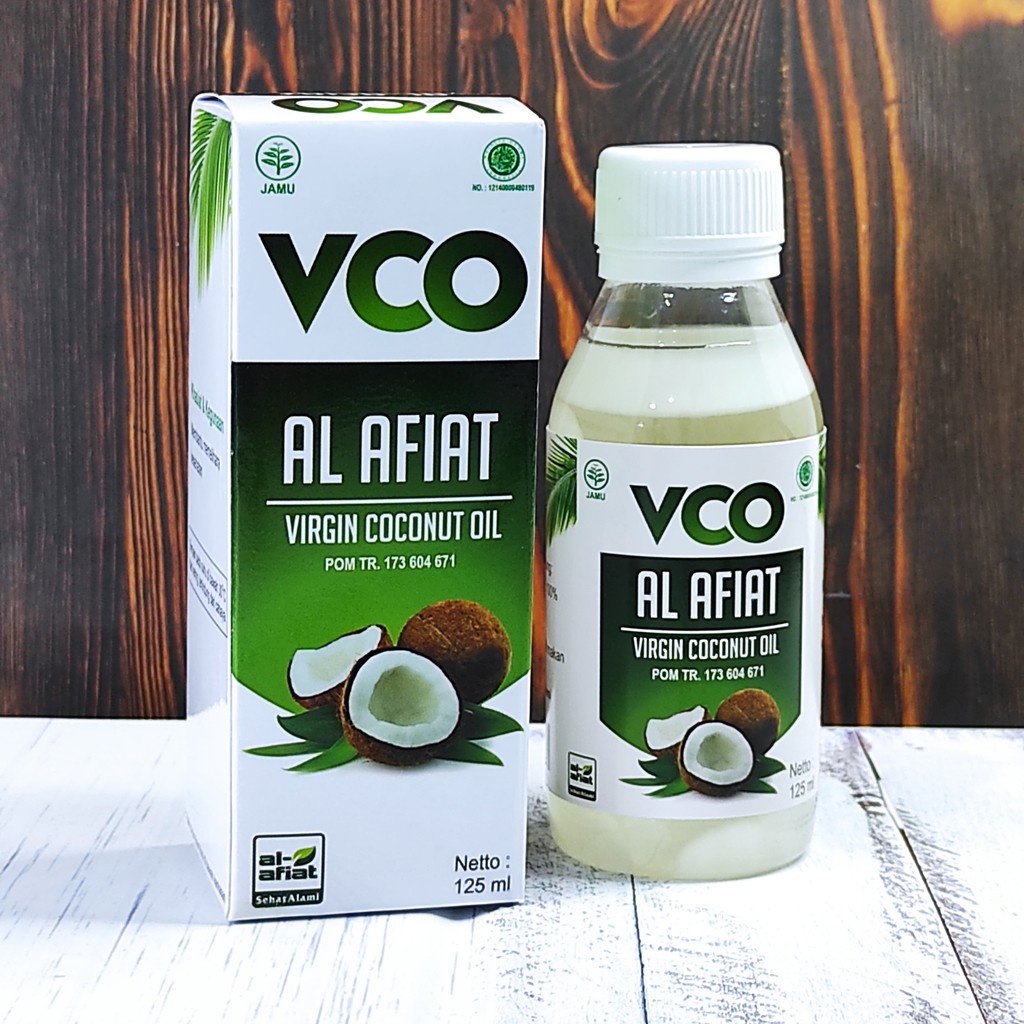 Minyak Kelapa VCO Al Afiat  - VCO Al Afiat 125ml - Minyak Kelapa Al Afiat