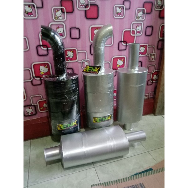 knalpot cung 3 suara suara truk DYNA, Dutro,elf giga