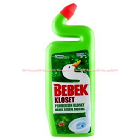 Bebek Kloset Pembersih Kloset WC Toilet Pinus 400ml Hijau Botol Kemasan Botol Hijau Bebebk Closet Green Duck