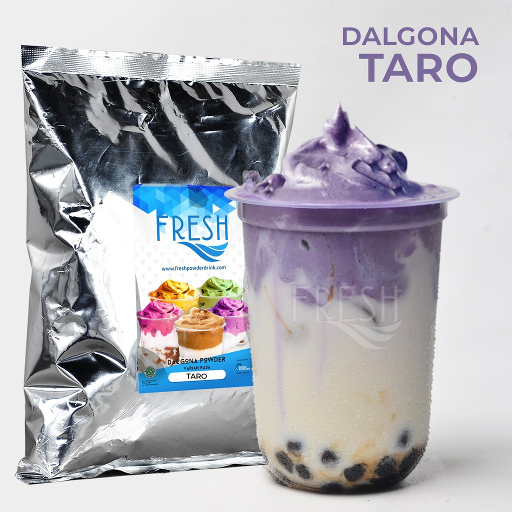 

BUBUK DALGONA RASA TARO 1 KG DARI FPD